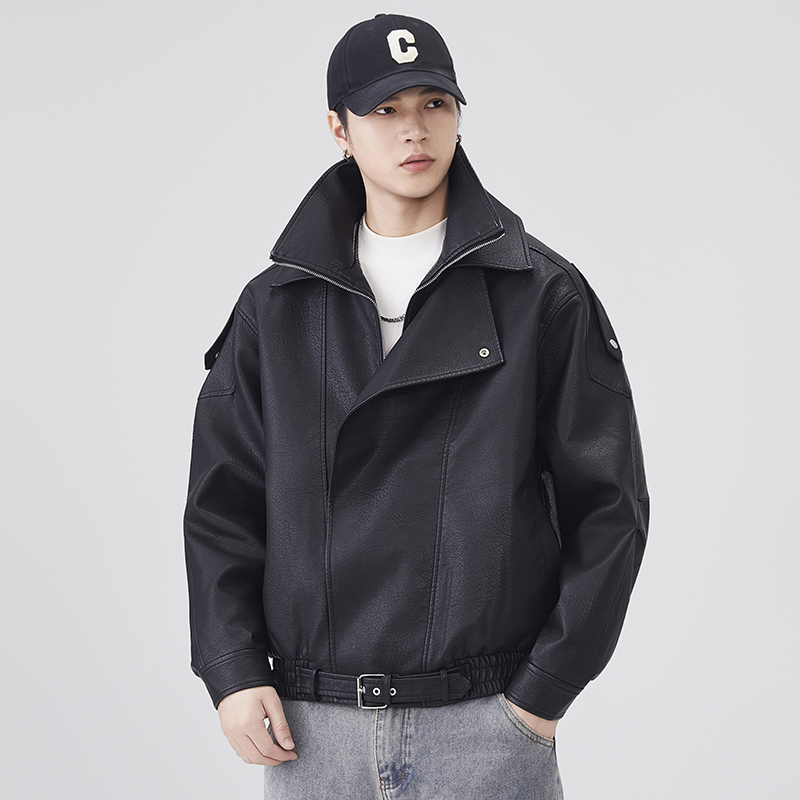 Herfst Winter Leren Jas Mannen - Streetwear Brand Clothing recensie en prijs
