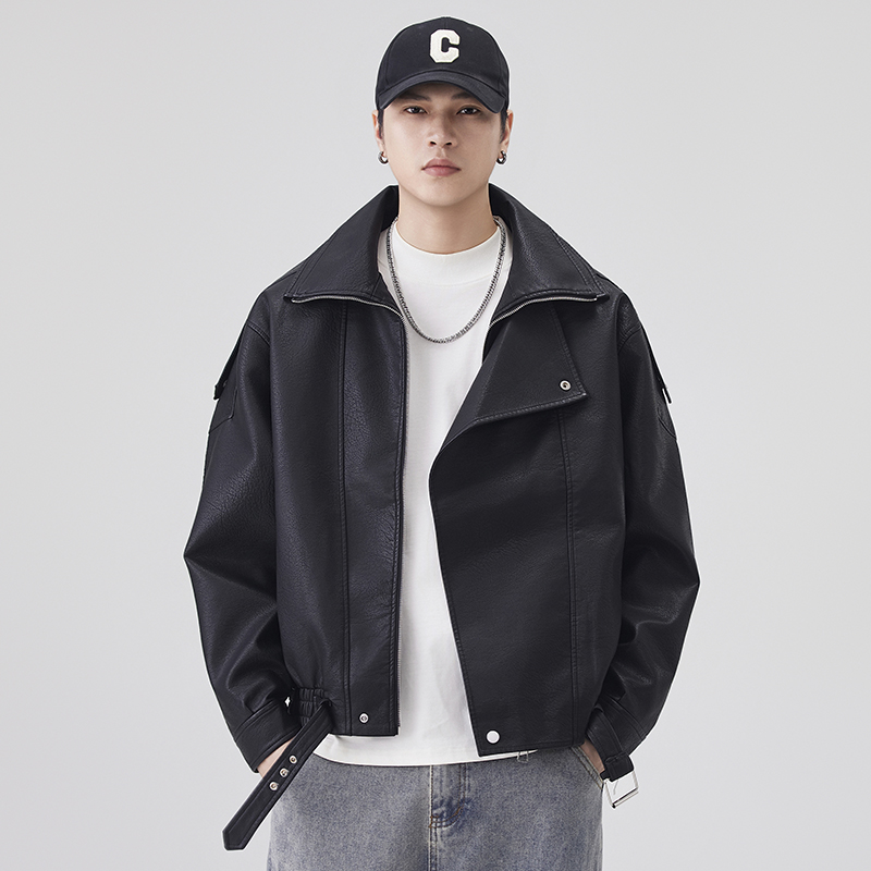 Herfst Winter Leren Jas Mannen - Streetwear Brand Clothing recensie en prijs