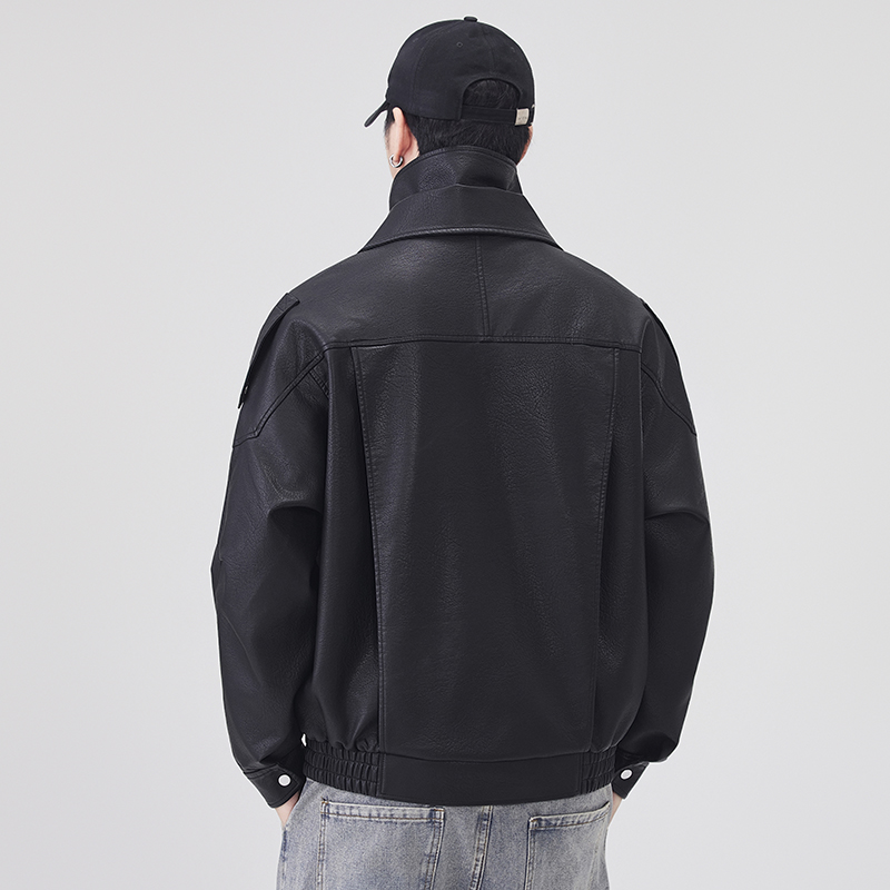 Herfst Winter Leren Jas Mannen - Streetwear Brand Clothing recensie en prijs